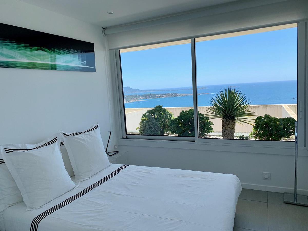 Design Apartment - Pool, Large Terrace And Panoramic Views Of Mediterranean Bandol Ngoại thất bức ảnh